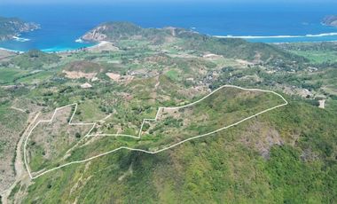 Tanah murah dekat pantai Mawun Lombok. Cocok untuk villa
