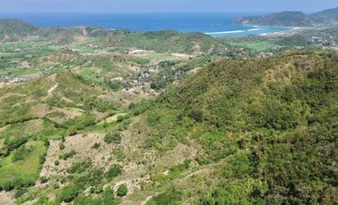 Tanah murah dekat pantai Mawun Lombok. Cocok untuk villa