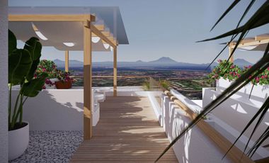 Villa Modern Tropis View Laut Biru Area Nusa Dua Type Ocean