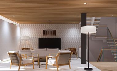 Villa Modern Tropis View Laut Biru Area Nusa Dua Type Ocean