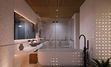 Villa Modern Tropis View Laut Biru Area Nusa Dua Type Garden