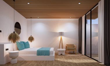 Villa Modern Tropis View Laut Biru Area Nusa Dua Type Garden