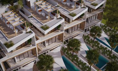 Villa Modern Tropis View Laut Biru Area Nusa Dua Type Garden