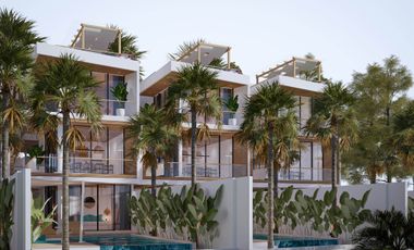 Villa Modern Tropis View Laut Biru Area Nusa Dua Type Garden