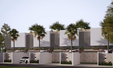 Villa Modern Tropis View Laut Biru Area Nusa Dua Type Garden