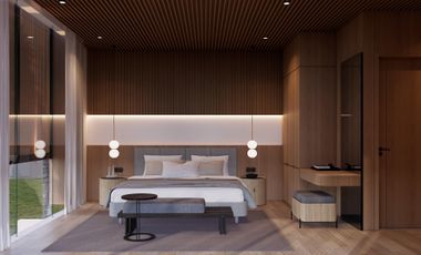 Villa Modern Tropis View Laut Biru Area Nusa Dua Type Sky