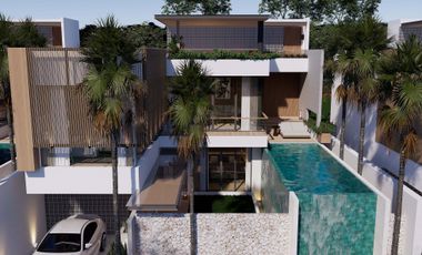 Villa Modern Tropis View Laut Biru Area Nusa Dua Type Sky
