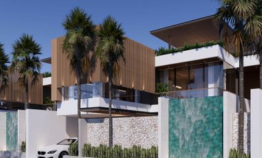 Villa Modern Tropis View Laut Biru Area Nusa Dua Type Sky