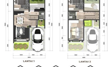 Rumah Desain American Classic Terlaris di Bogor