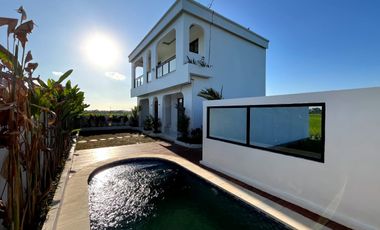 MEDITERANIA VILLA WITH SURROUNDED BY RICE FIELD