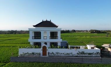 MEDITERANIA VILLA WITH SURROUNDED BY RICE FIELD