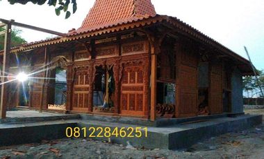 Dijual Rumah joglo dan Rumah limasan kayu jati dan Rumah gebyok