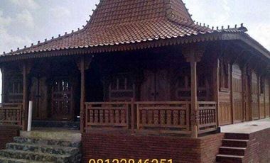 Dijual Rumah joglo dan Rumah limasan kayu jati dan Rumah gebyok