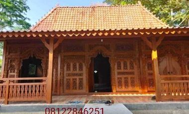 Dijual Rumah joglo dan Rumah limasan kayu jati dan Rumah gebyok