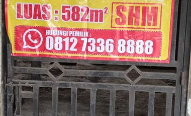 Dijual Tanah dan bangunan Strategis SHM di Gondangrejo karanganyar