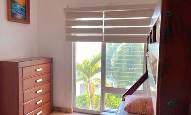 Departamento de 2 recamaras y 2 baños en Manzanillo, Colima con vista al Mar