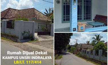 Rumah Dijual Dekat Kampus UNSRI Indralaya Ogan Ilir Palembang