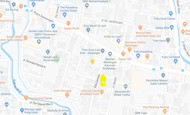 Rumah Murah, Dalam Cluster, Aman, Dekat Stasiun KA di Lokasi Strategis