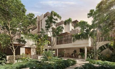 DEPARTAMENTO EN VENTA EN ZONA PRIVILEGIADA DE TULUM, A POCOS MINUTOS DE LA PLAYA