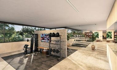 DEPARTAMENTO EN VENTA EN GRAN TULUM, ZONA PRIVILEGIADA A POCOS MINUTOS DE LA PLAYA.