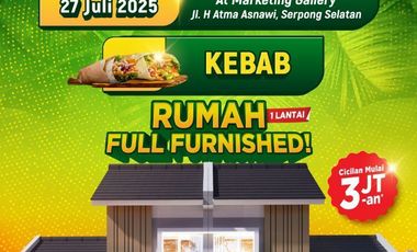 Di Jual Rumah 2 Lantai Tipe CANARY di Paradise serpong city