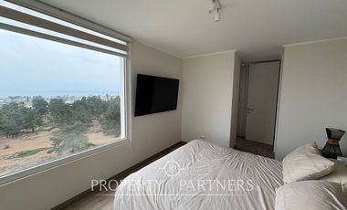 Cómodo departamento en Pinares de Montemar, Concón