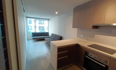 ARRIENDO Departamento 1D1B semi amoblado, Metro Chile España