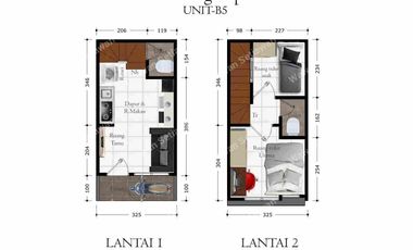 DI JUAL RUMAH MINIMALIS DEKAT KAMPUS STIAMI JAKARTA PUSAT