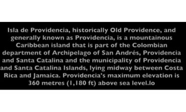 PROVIDENCIA LA ISLA PARADISIACA DEL AMOR Y LA NATURALEZA EN ARMONA