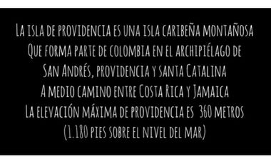 PROVIDENCIA LA ISLA PARADISIACA DEL AMOR Y LA NATURALEZA EN ARMONA