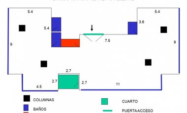 Oficina en Arriendo _ 220 m2 _ Centro Internacional, Bogotá