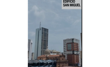 EDIFICIO SAN MIGUEL AL LADO DE LA GOBERNACIÓN EXCELENTE UBICACIÓN