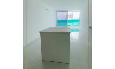 Se vende hermoso departamento con vista al mar Grand Bay Manta.