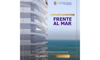Se vende hermoso departamento con vista al mar Grand Bay Manta.