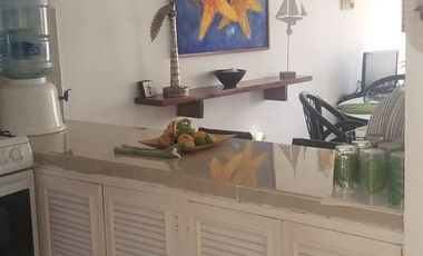 DEPARTAMENTO EN RENTA EN MÉRIDA YUCATÁN EN LA PLAYA EN PROGRESO FRENTE AL MAR