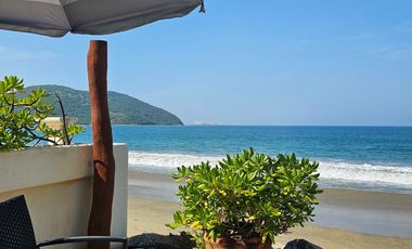 Casa Luna en  Barra de Potosí  Zihutanaejo