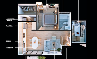 ALVATORE DEPARTAMENTOS EN VENTA COL. PANAMERICANA