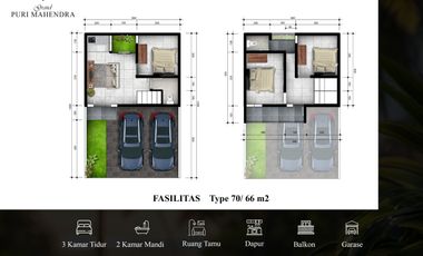 Dijual rumah murah di mahendradatta dekat seminyak dan kerobokan