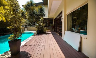 House and Lot For Rent Ayala Alabang Muntinlupa 4BR with Pool