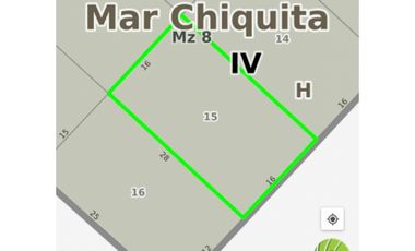 Lote en La Caleta. Calle Asfaltada. 448 m². 46.500 USD