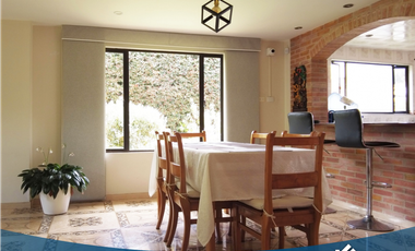 Vendo Hermosa Casa Campestre en Tabio Vereda Juaica