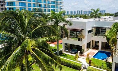 Se Renta Casa en Novo Puerto Cancún con acceso a la playa y amenidades