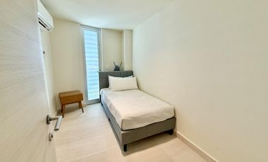 Renta de Departamento en la Playa, SLS Beach Tower, 3 Recámaras en Puerto Cancún