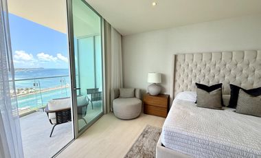 Renta de Departamento en la Playa, SLS Beach Tower, 3 Recámaras en Puerto Cancún