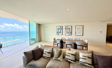 Renta de Departamento en la Playa, SLS Beach Tower, 3 Recámaras en Puerto Cancún