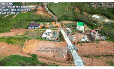 Lote con escrituras en proindiviso en marinilla 💲65 millones