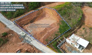 Lote con escrituras en proindiviso en marinilla 💲65 millones