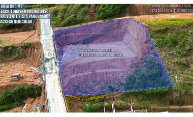 Lote con escrituras en proindiviso en marinilla 💲65 millones