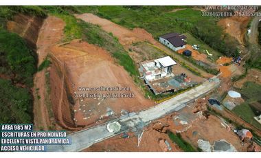 Lote con escrituras en proindiviso en marinilla 💲65 millones