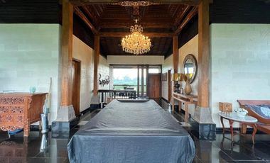 3BR tranquil luxury villa for yearly rent in Tanah Lot, Tabanan